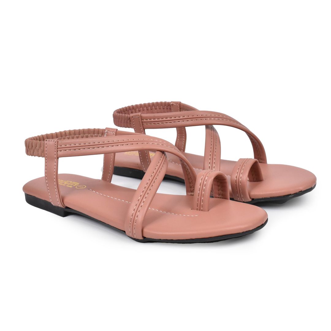 women pink flats cr39